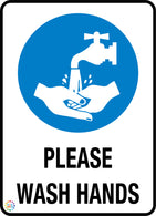 Please Wash Hands