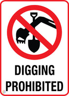 Digging Prohibited