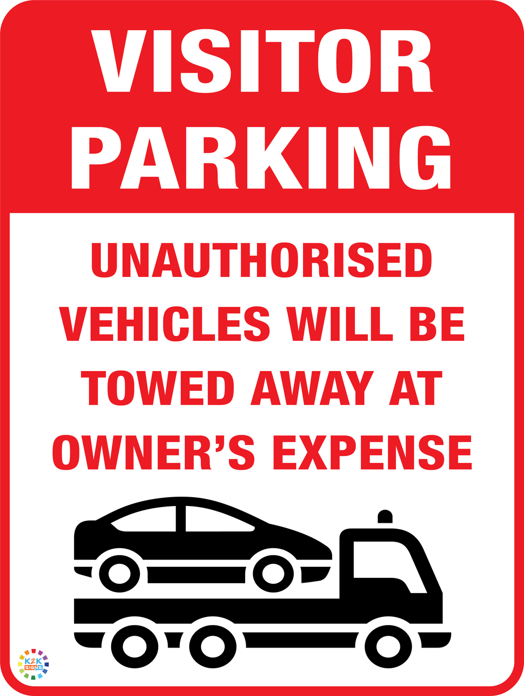 Visitor Parking Sign