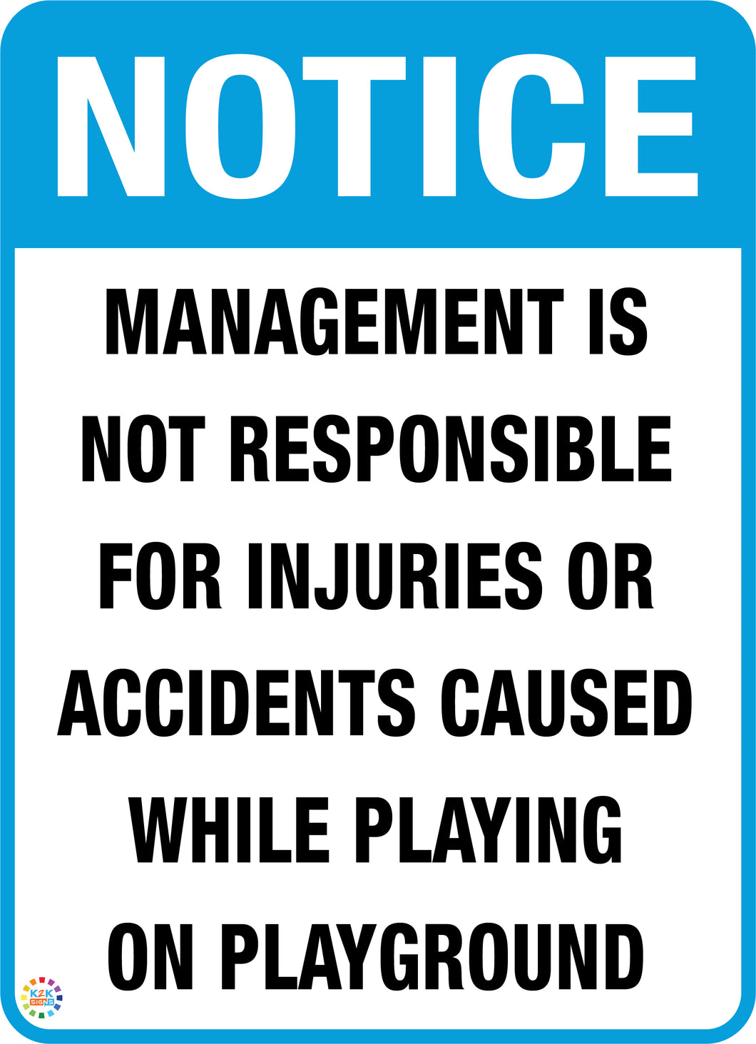 Notice<br/>Management Is Not Responsible