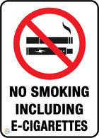 No Smoking<br>Including<br>E-Cigarettes
