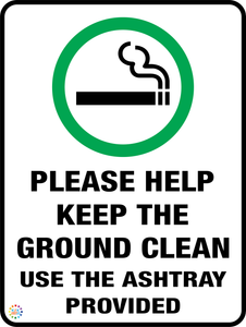 Please help Keep The Ground Clean