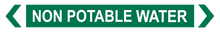 Load image into Gallery viewer, Non Potable Water - Pipe Marker Sign