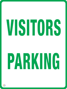 Visitors Parking Sign