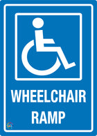Wheelchair Ramp Sign