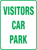 Visitors Car Park Sign