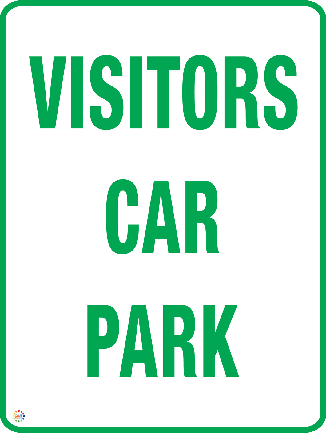 Visitors Car Park Sign