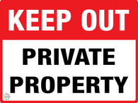 Keep Out Private Property