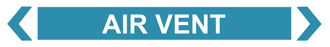 Air Vent - Pipe Marker