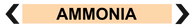 Ammonia - Pipe Marker