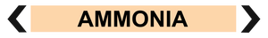 Ammonia - Pipe Marker
