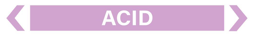 Acid - Pipe Marker