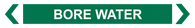 Bore Water - Pipe Marker