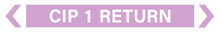 Load image into Gallery viewer, Cip 1 Return - Pipe Marker