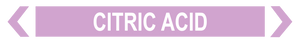 Citric Acid - Pipe Marker