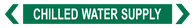 Chilled Water Supply - Pipe Marker