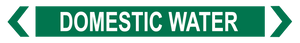 Domestic Water - Pipe Marker