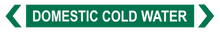 Load image into Gallery viewer, Domestic Cold Water - Pipe Marker