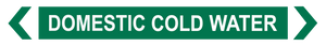 Domestic Cold Water - Pipe Marker
