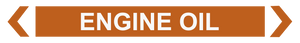 Engine Oil - Pipe Marker