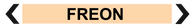 Freon - Pipe Marker