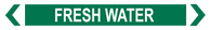 Fresh Water - Pipe Marker