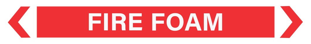 Fire Foam - Pipe Marker