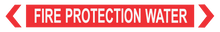 Load image into Gallery viewer, Fire protection Water - Pipe Marker