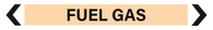 Fuel Gas - Pipe Marker
