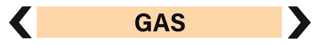 Gas - Pipe Marker