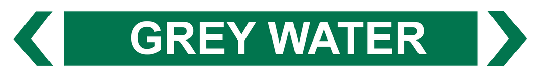 Grey Water - Pipe Marker
