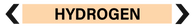Hydrogen - Pipe Marker