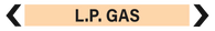 L.P Gas - Pipe Marker