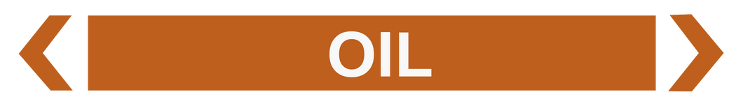 Oil - Pipe Marker