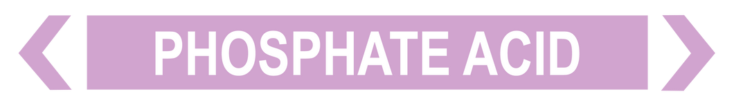 Phosphate Acid - Pipe Marker