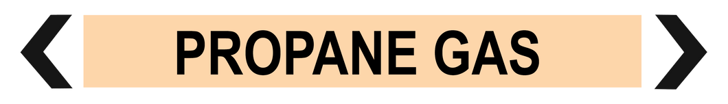 Propane - Pipe Marker