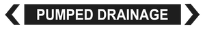 Pumped Drainage - Pipe Marker