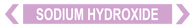 Sodium Hydroxide - Pipe Marker