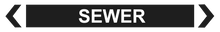 Load image into Gallery viewer, Sewer - Pipe Marker