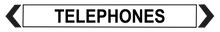 Load image into Gallery viewer, Telephones - Pipe Marker