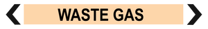 Waste Gas - Pipe Marker