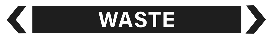 Waste - Pipe Marker