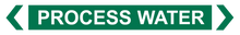 Load image into Gallery viewer, Process Water - Pipe Marker Sign
