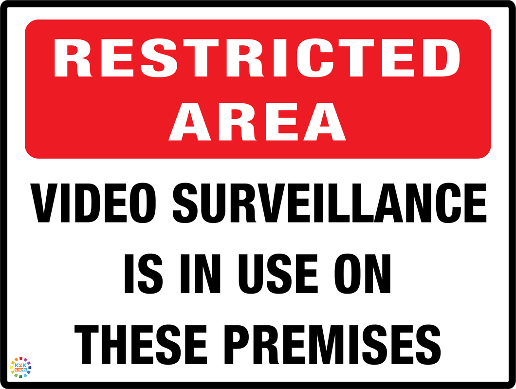 Restricted Area<br/> Video Surveillance