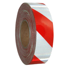 Load image into Gallery viewer, Red and White Reflective Tape