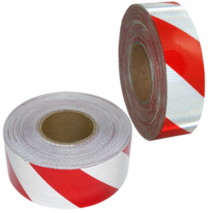 Class 1 Red and White High Intensity Reflective Tape