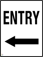 Entry (Left Arrow)