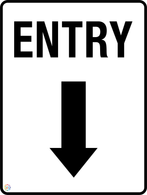 Entry (Down Arrow)