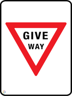 Give Way Sign