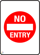 No Entry